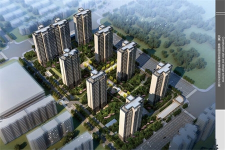 城弘盛新城国际3室2厅2卫118.7m2毛坯房